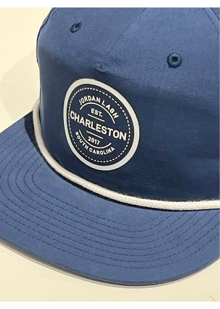 Jordan Lash Charleston EST. 2017 Hat | Navy w/ White Rope - Jordan Lash Charleston