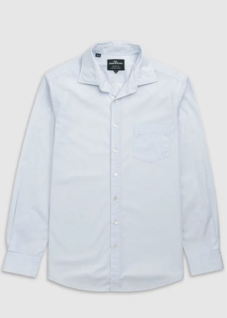Rodd and Gunn Polstead Shirt | Powder Blue - Jordan Lash Charleston