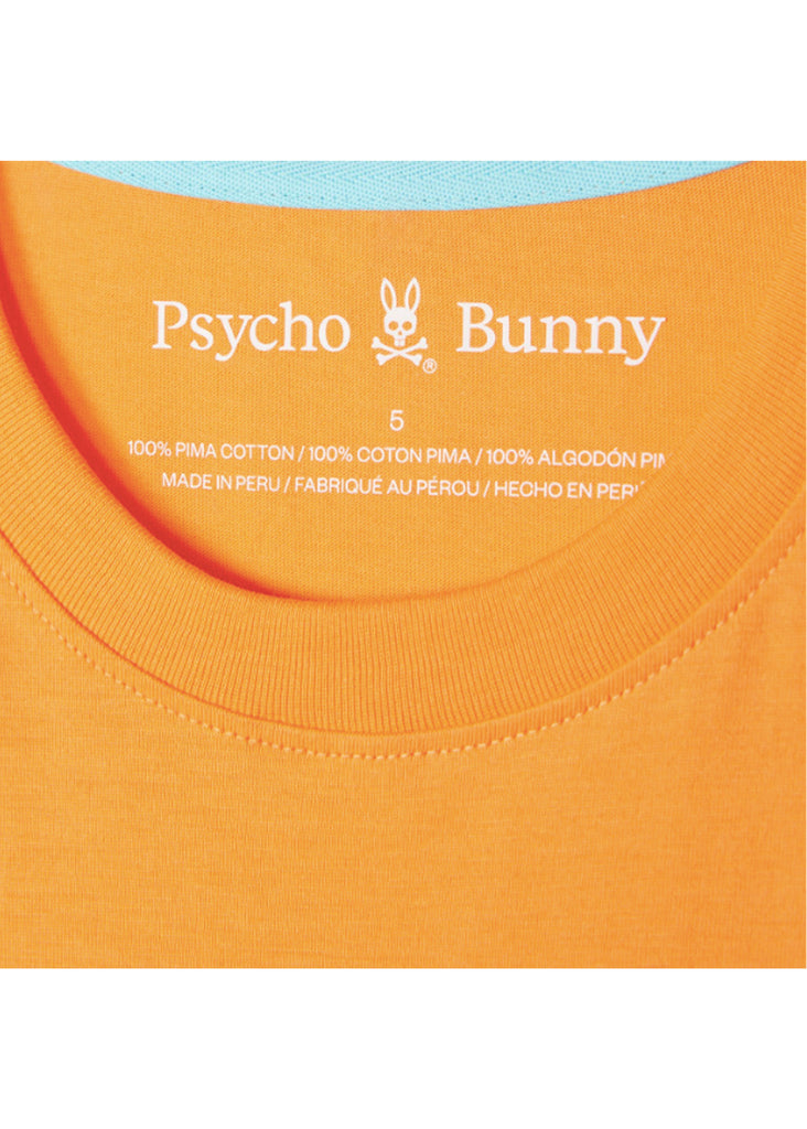 Psycho Bunny Wellington Graphic Tee | Nectarine - Jordan Lash Charleston