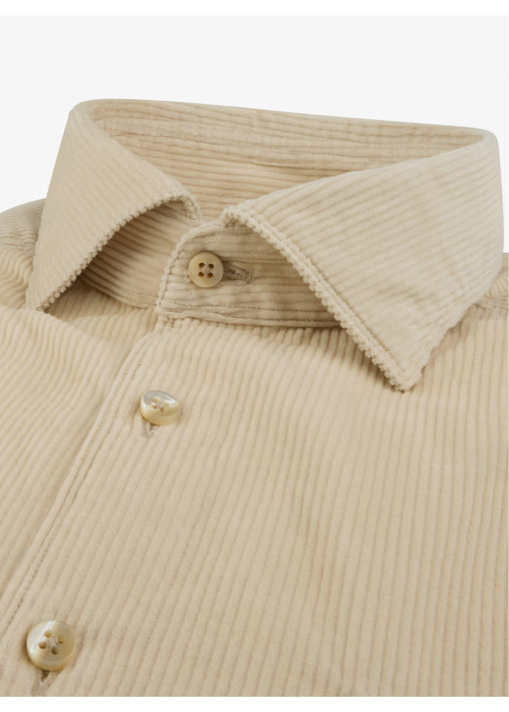 Stenstroms Casual Shirt | Light Beige Corduroy - Jordan Lash Charleston