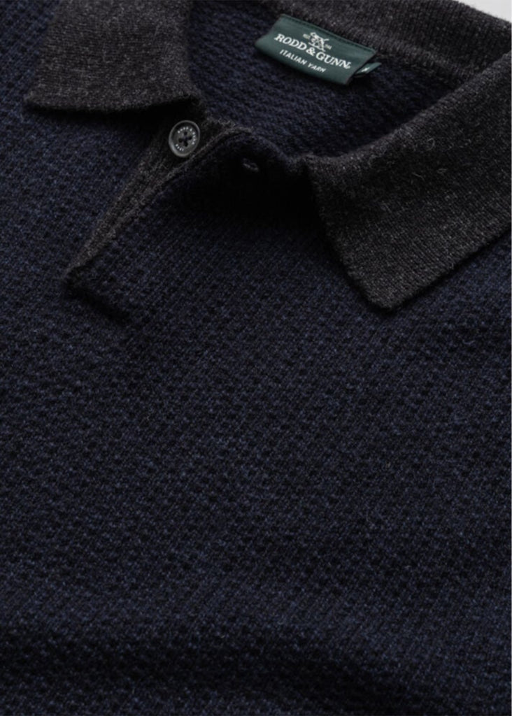 Rodd and Gunn Marlin Knit | Indigo - Jordan Lash Charleston