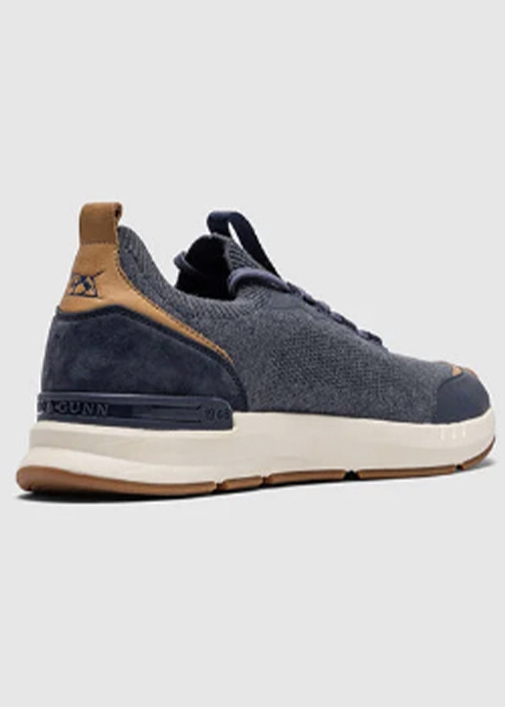 Rodd and Gunn Gunn-Runner Flow Sneaker | Denim - Jordan Lash Charleston