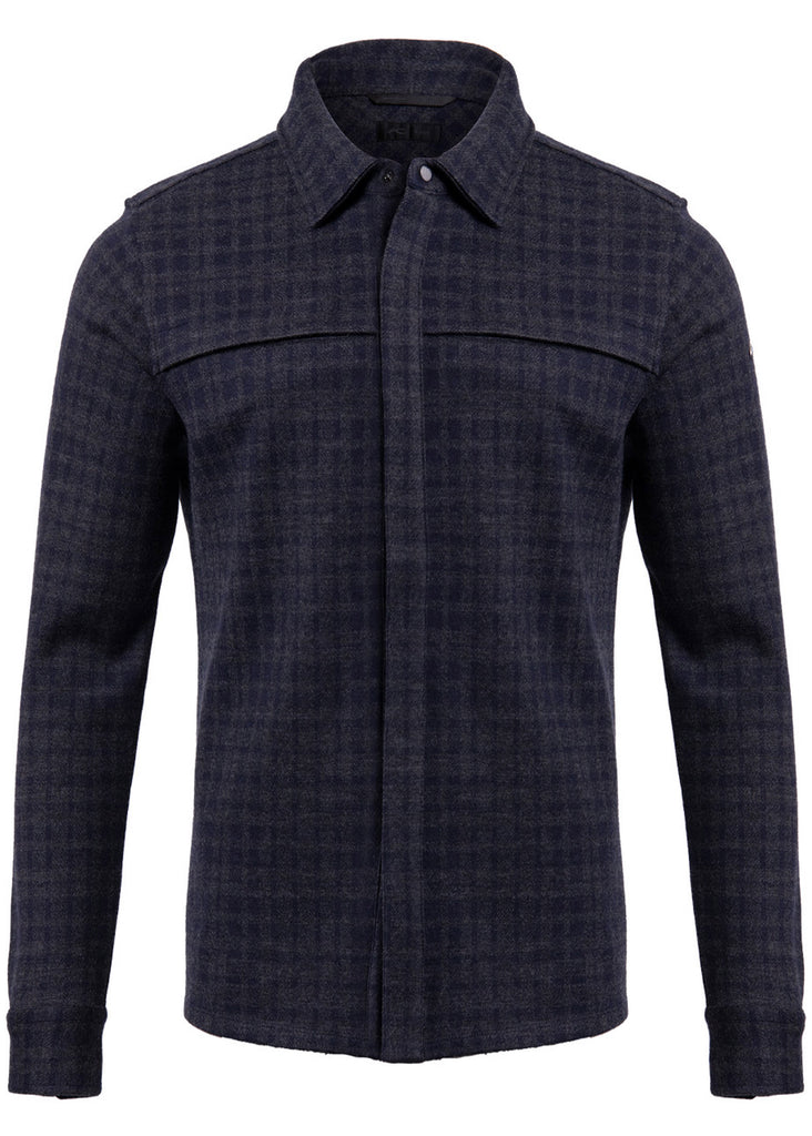 KJUS Yellowstone Shirt | KJUS Navy and Dark Dusk - Jordan Lash Charleston
