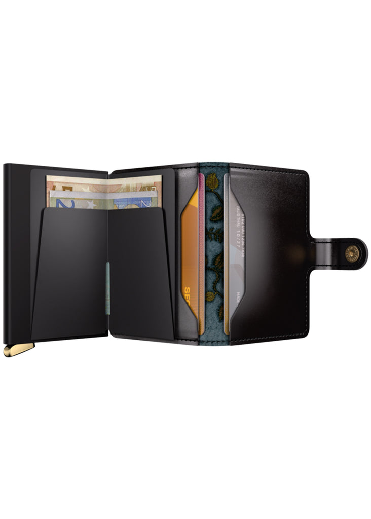 Secrid Premium Miniwallet | Stitch Floral Black+ - Jordan Lash Charleston