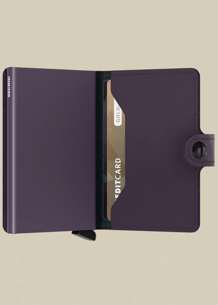 Secrid Miniwallet | Matte Dark Purple - Jordan Lash Charleston
