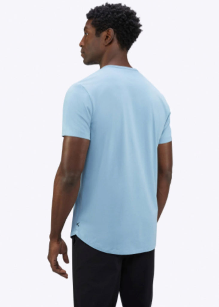 CUTS AO Henley Tee | Mediterranean Mystique - Jordan Lash Charleston