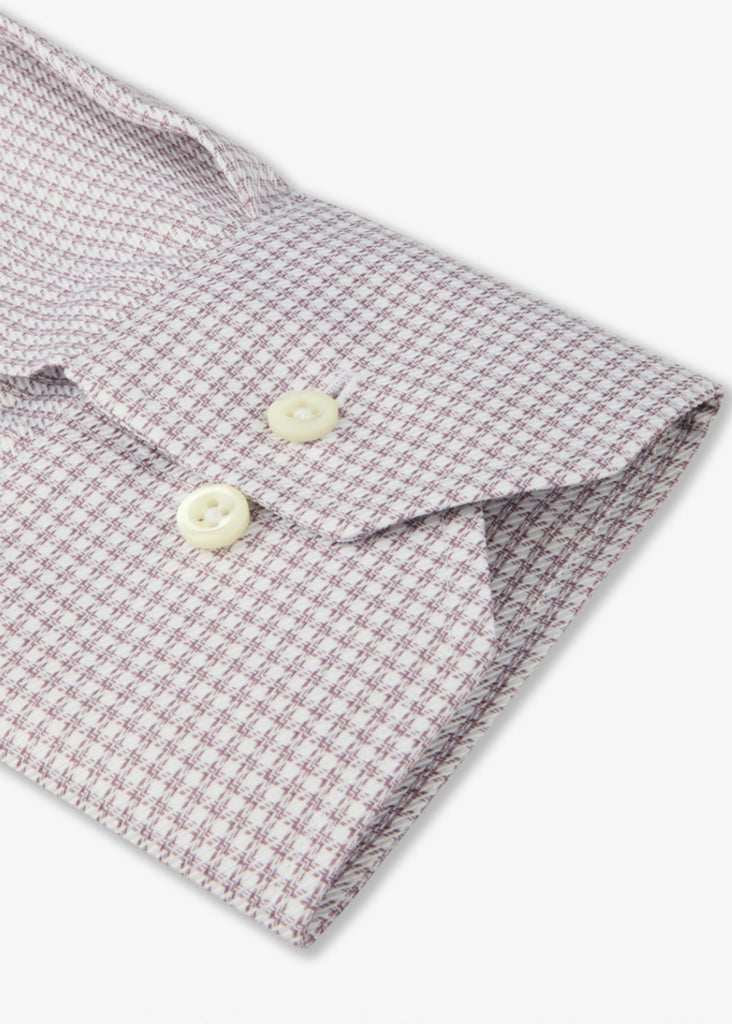 Stenstroms Shirt | Red Checked Twill - Jordan Lash Charleston