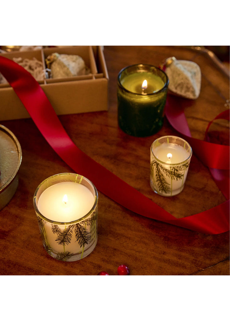 Thymes Frasier Fir Heritage Home Fragrance | Votive Candle, Pine Needle Design 2 oz - Jordan Lash Charleston