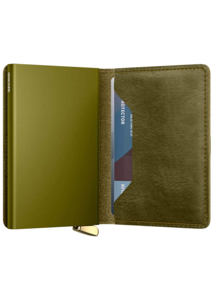 Secrid Premium Slimwallet | Basco Olive+ - Jordan Lash Charleston