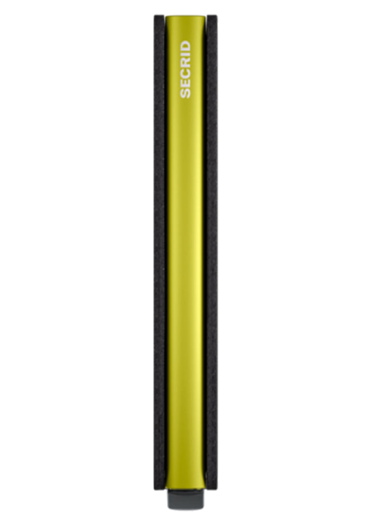 Secrid Slimwallet | Matte Grey and Lime - Jordan Lash Charleston