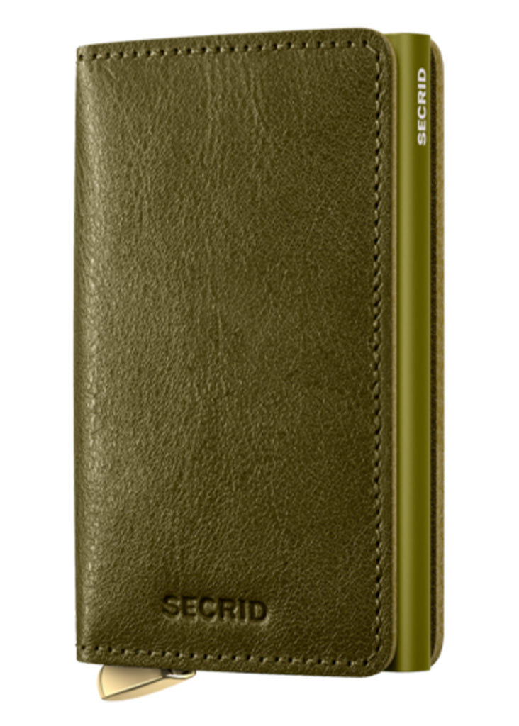 Secrid Premium Slimwallet | Basco Olive+ - Jordan Lash Charleston