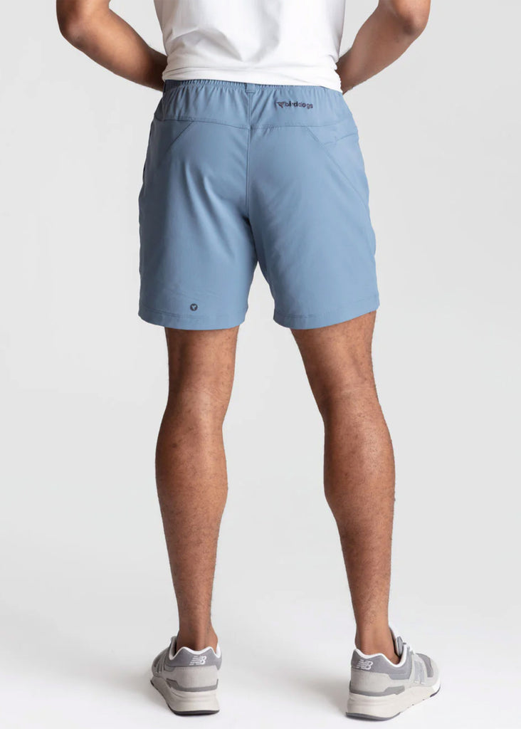 Birddogs 7" Khaki Shorts w/ Liner | Pacific Blue - Jordan Lash Charleston