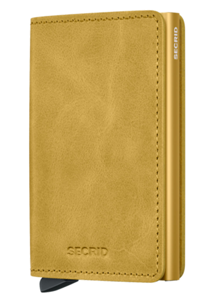 Secrid Slimwallet | Vintage Yellow - Jordan Lash Charleston