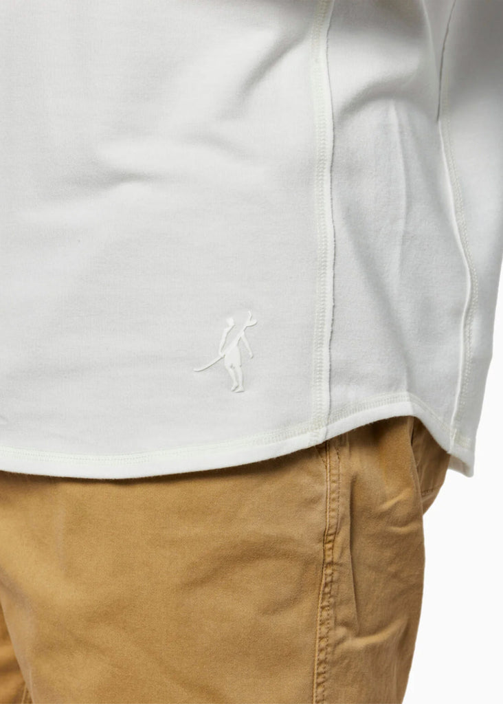 Toes On The Nose Sea Silk Schooner Long Sleeve Hoodie | Washed White - Jordan Lash Charleston
