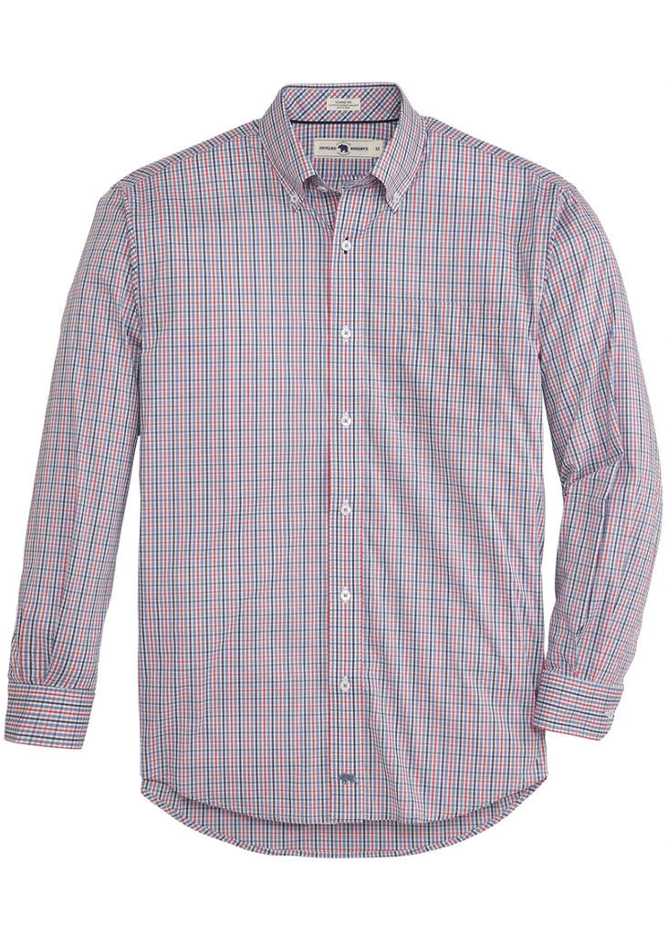 Onward Reserve Warden Classic Fit Quad Shirt | Ensign Blue - Jordan Lash Charleston