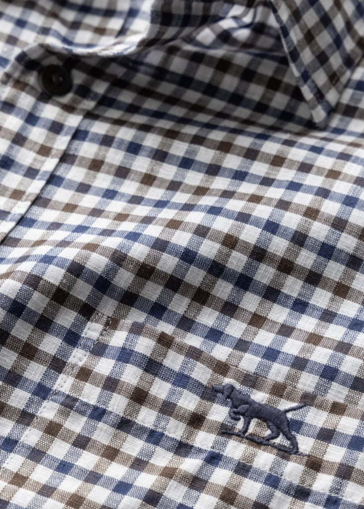 Rodd and Gunn Gebbies Valley Shirt | Walnut - Jordan Lash Charleston