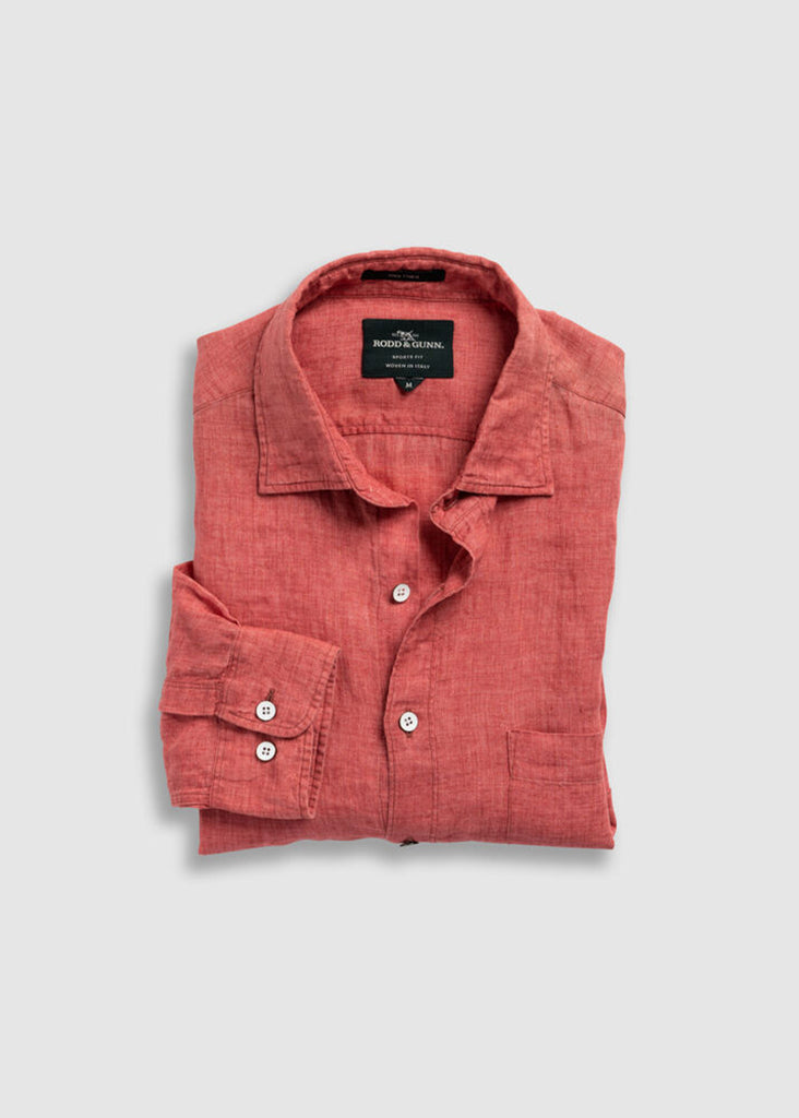 Rodd and Gunn Coromandel LS Shirt | Redwood - Jordan Lash Charleston