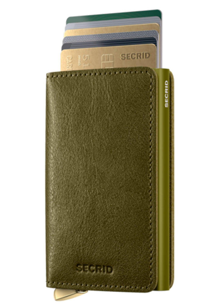 Secrid Premium Slimwallet | Basco Olive+ - Jordan Lash Charleston