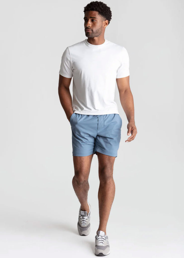 Birddogs 7" Khaki Shorts w/ Liner | Pacific Blue - Jordan Lash Charleston