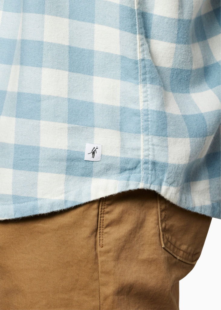 Toes On The Nose Monarch L/S Flannel Shirt | Sea Check - Jordan Lash Charleston