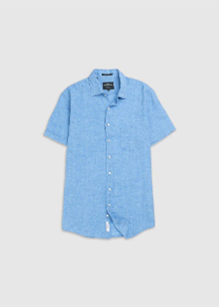 Rodd and Gunn Palm Beach Shirt | Cobalt - Jordan Lash Charleston