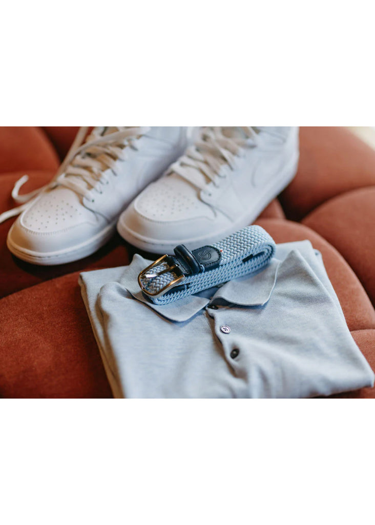 La Boucle Marbella Belt | Light Blue - Jordan Lash Charleston