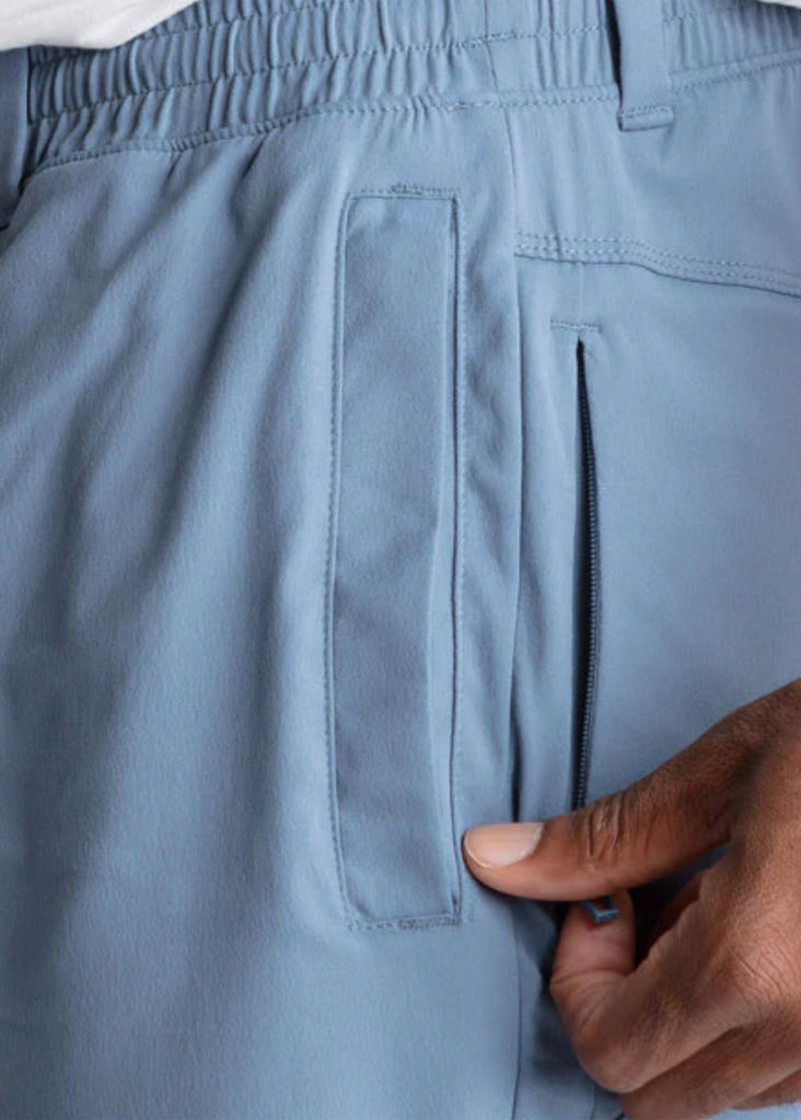 Birddogs 7" Khaki Shorts w/ Liner | Pacific Blue - Jordan Lash Charleston
