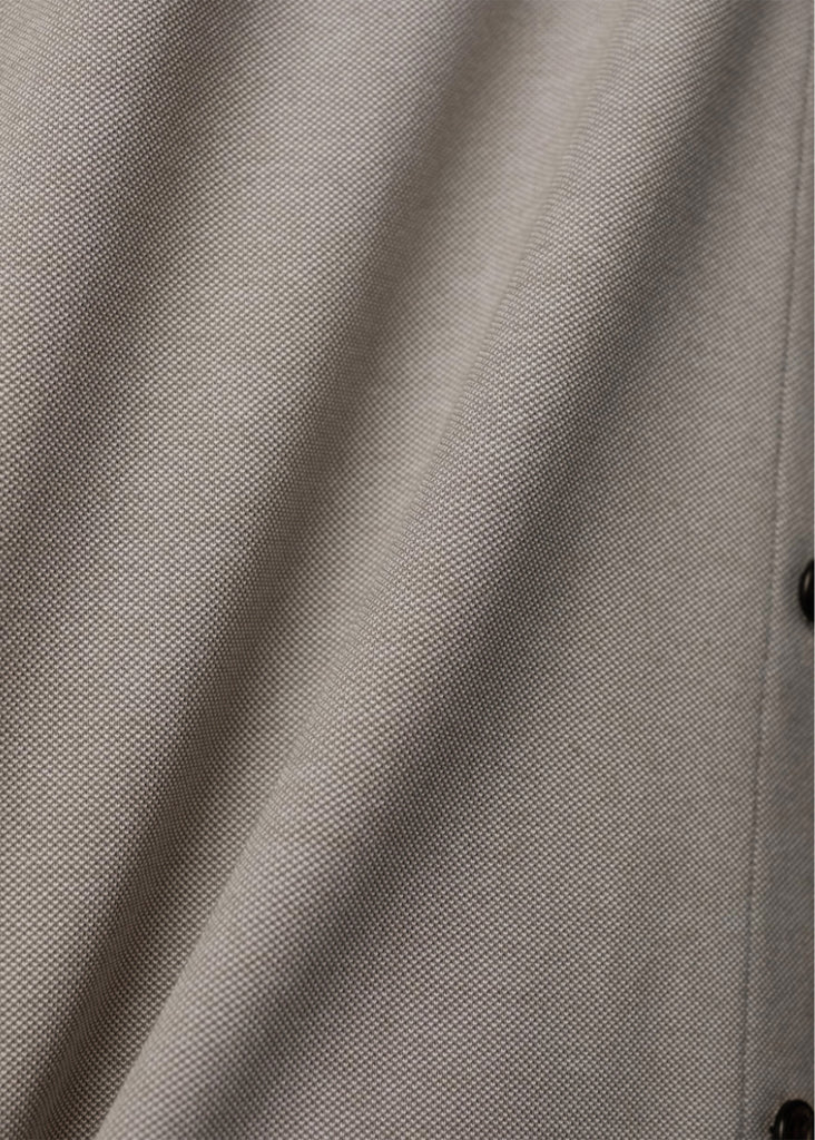 Rhone Effortless Oxford Button Down Shirt | Foggy Taupe Heather - Jordan Lash Charleston