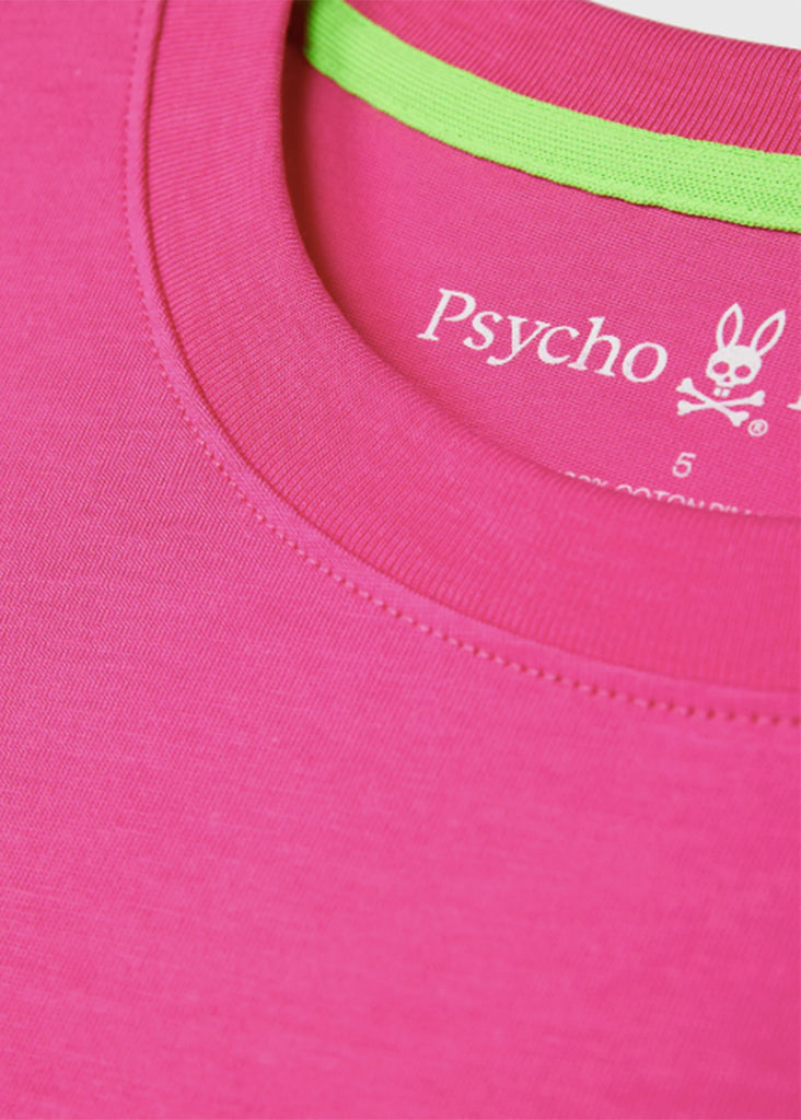 Psycho Bunny Maybrook Back Graphic Tee | Fuchsia Purple - Jordan Lash Charleston