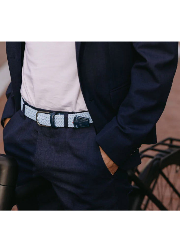 La Boucle Marbella Belt | Light Blue - Jordan Lash Charleston