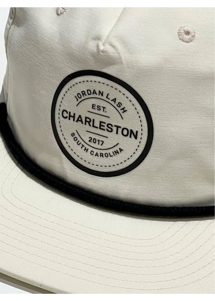 Jordan Lash Charleston EST. 2017 Hat | Birch w/ Black Rope - Jordan Lash Charleston