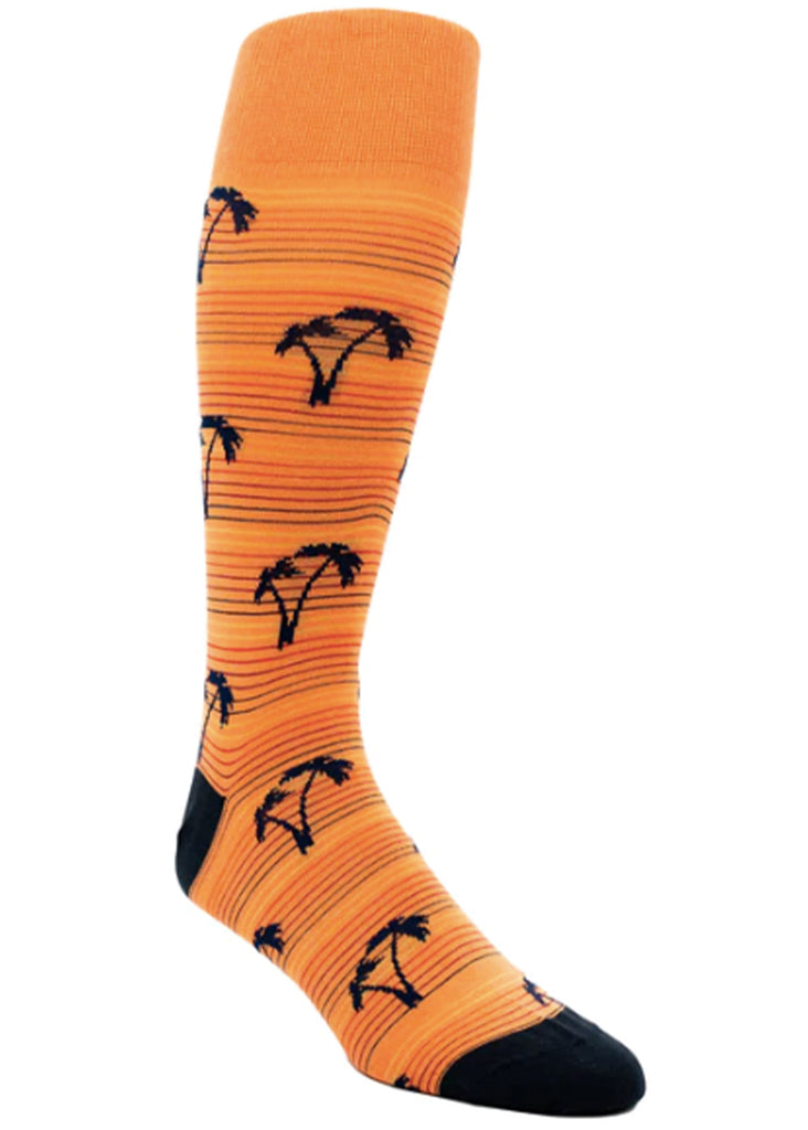 Ell & Atty Sunrise Sock | Orange Stripe - Jordan Lash Charleston