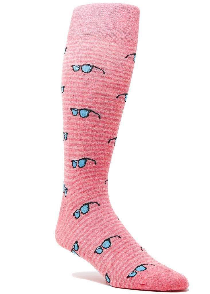 Ell & Atty Sunglasses Stripe Sock | Pink - Jordan Lash Charleston