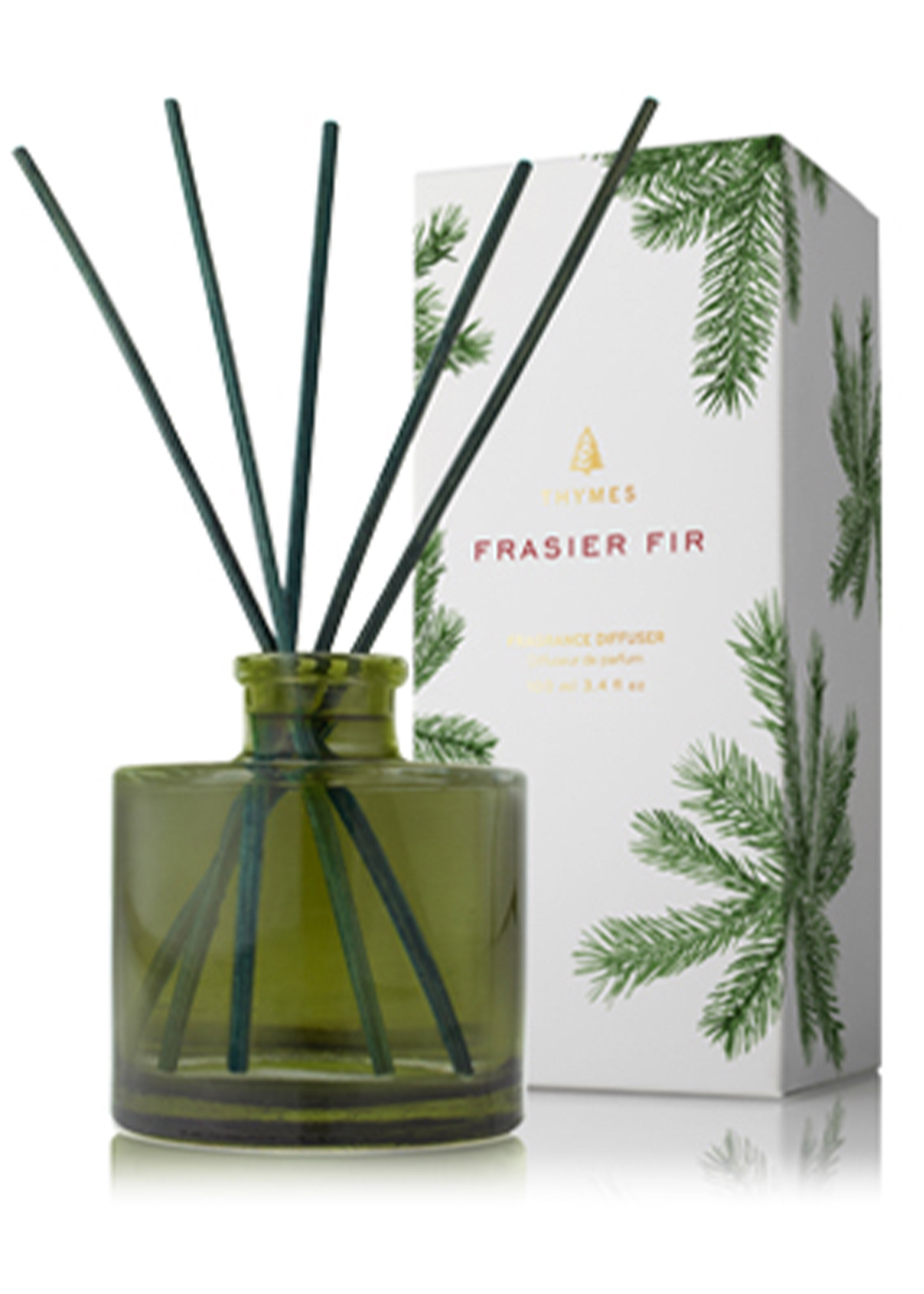 Thymes Pine Needle Design Frasier Fir Poured Candle (6.5oz