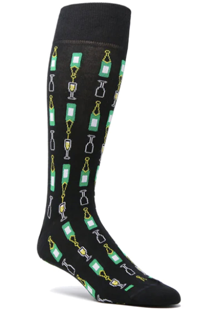 Ell & Atty Champagne Sock | Black - Jordan Lash Charleston