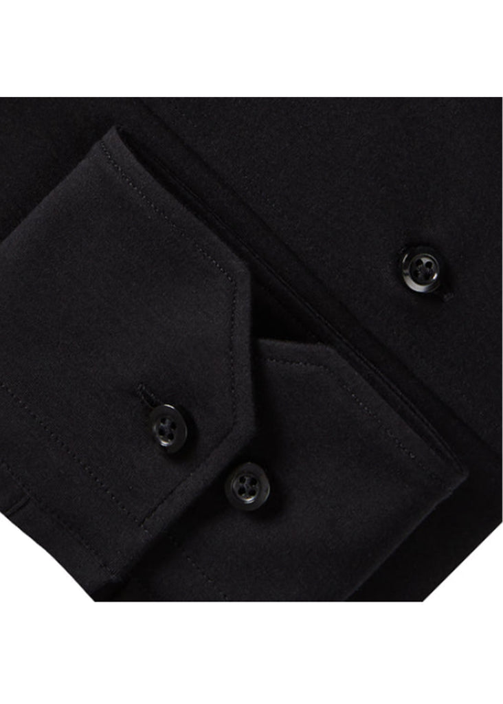 Emanuel Berg Modern 4Flex Stretch Knit Shirt | Black - Jordan Lash Charleston