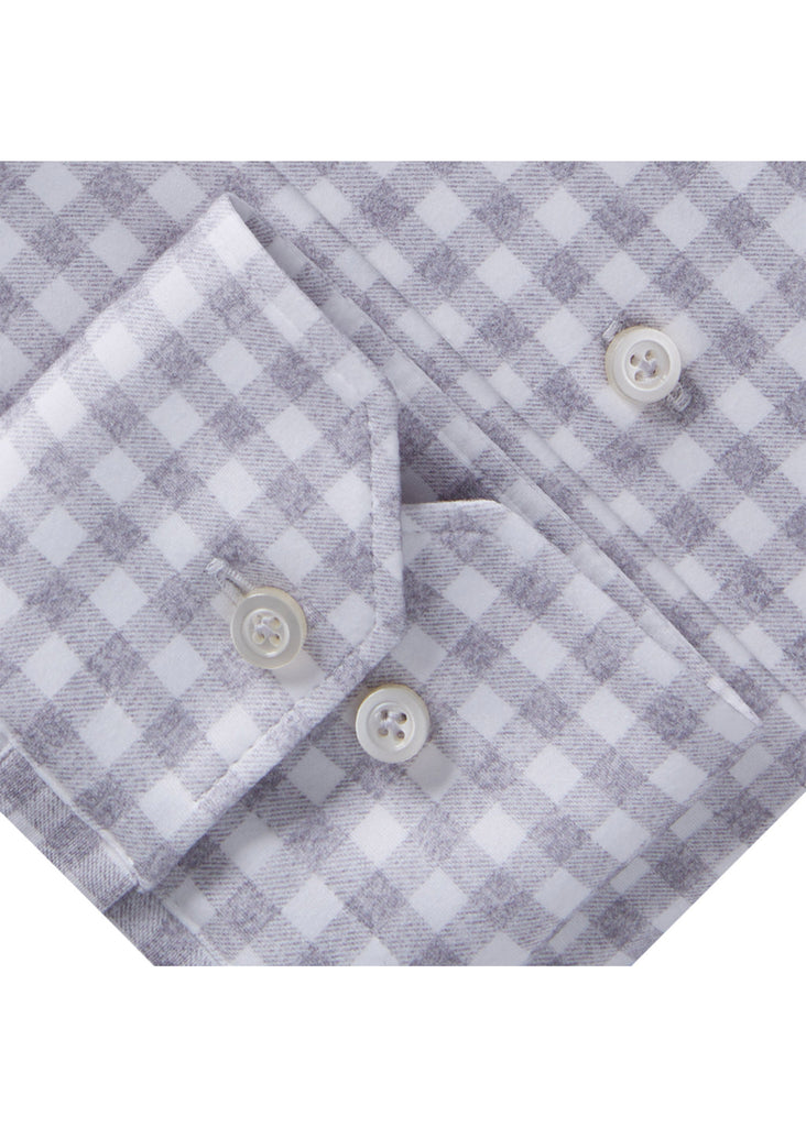 Emanuel Berg Modern 4Flex Stretch Knit Shirt | Grey - Jordan Lash Charleston