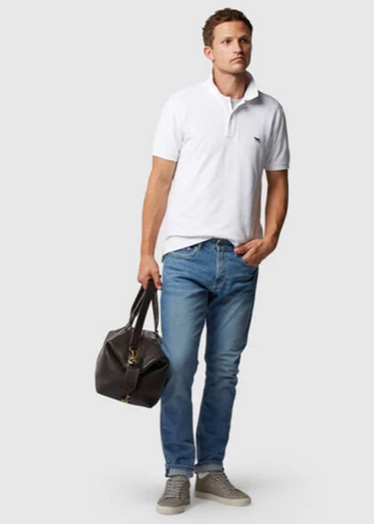 Rodd and Gunn The Gunn Polo | Coconut - Jordan Lash Charleston