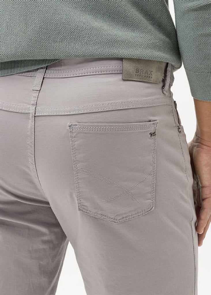 Brax Marathon Cooper Fancy 5-Pocket Pant | Silver - Jordan Lash Charleston
