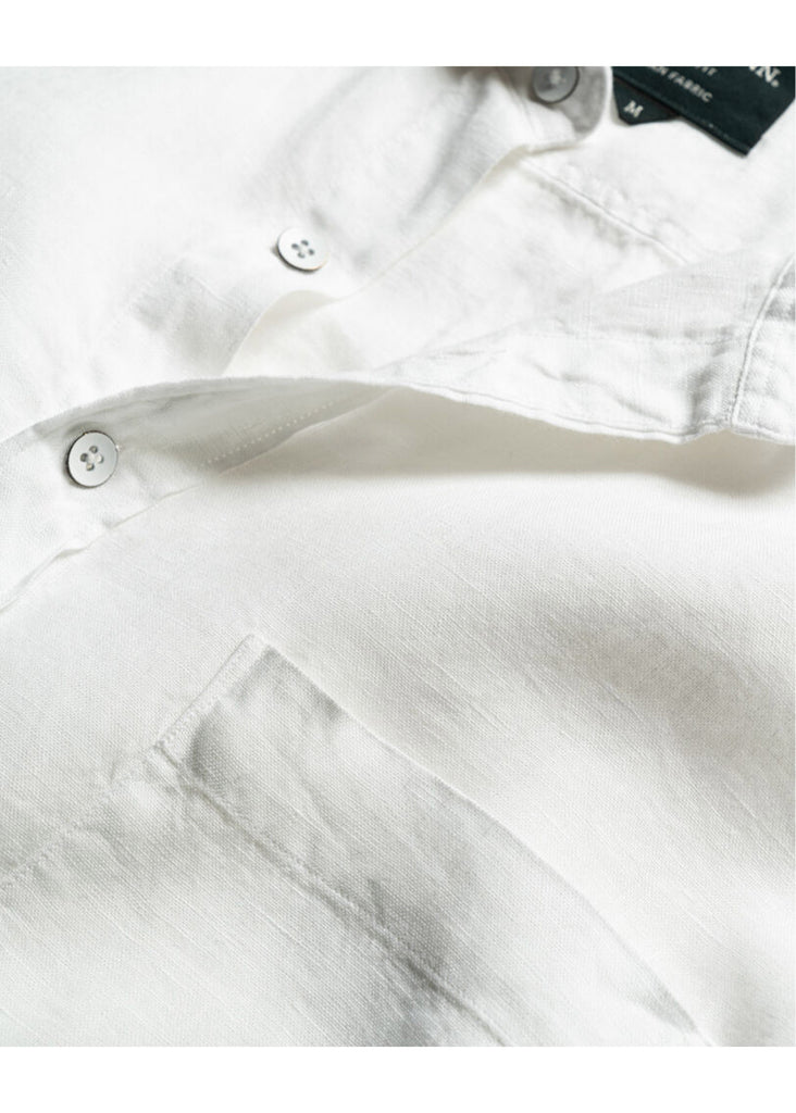 Rodd and Gunn Coromandel Shirt | Snow - Jordan Lash Charleston