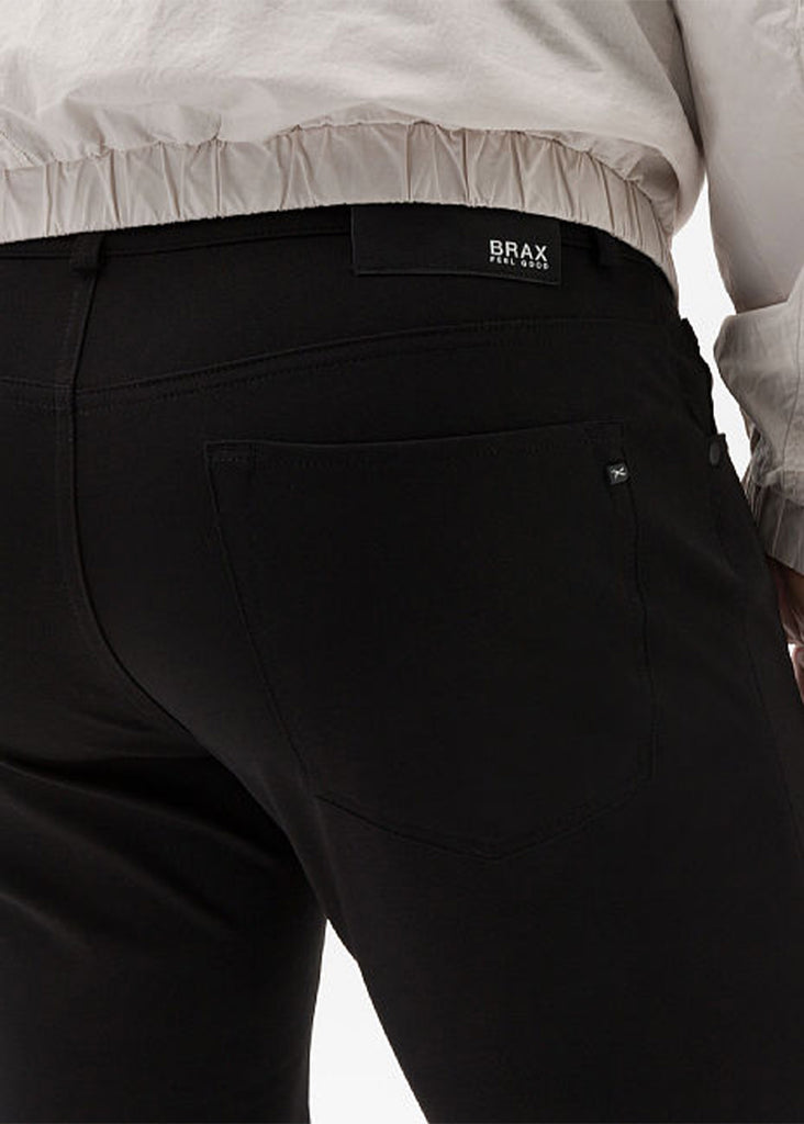 Brax Hi-Flex Jersey Chuck 5-Pocket Pant | Black - Jordan Lash Charleston