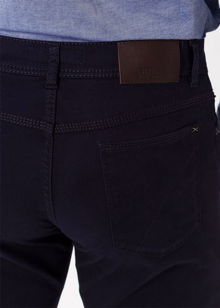 Brax Prestige Year Round Cooper Fancy 5 Pocket Pant | Perma Blue - Jordan Lash Charleston