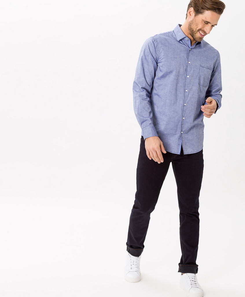 Brax Hi-Flex Chuck Denim Jeans | Dark Blue - Jordan Lash Charleston