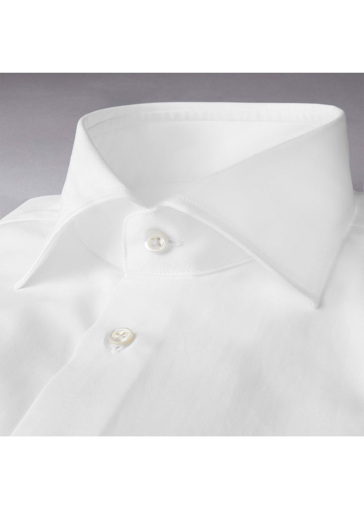 Stenstroms White Fitted Body Shirt In Superior Twill - Jordan Lash Charleston